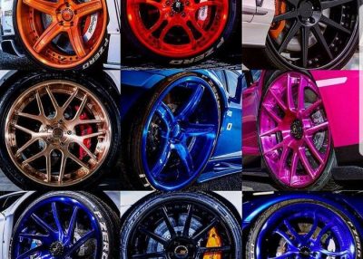 cat velg motor mobil powder coating bandung